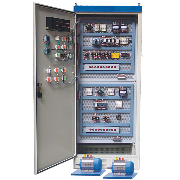 柜式機(jī)床電路檢修實(shí)訓(xùn)臺(tái)(圖1) 儲(chǔ)物儲(chǔ)物儲(chǔ)物柜式機(jī)床電子線路檢修實(shí)驗(yàn)臺(tái),燈光接線考核實(shí)驗(yàn)臺(tái)