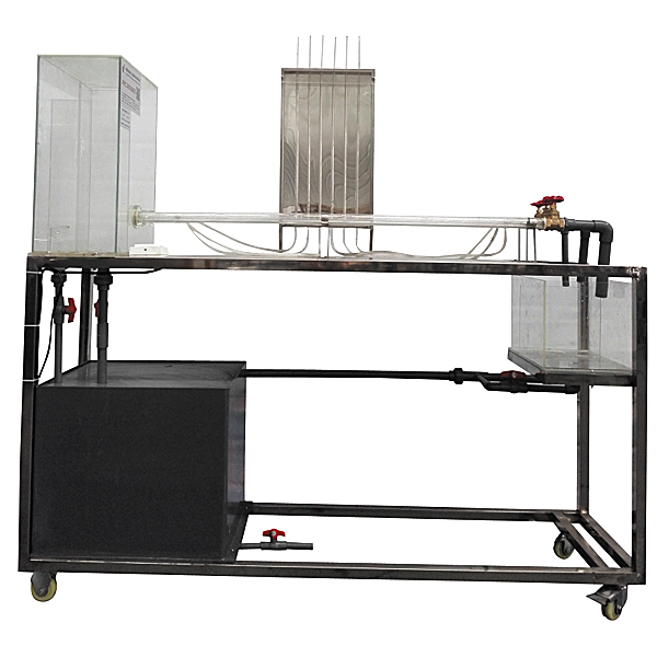 沿程阻力系數(shù)實(shí)驗(yàn)裝置(圖1) 沿程阻力系數(shù)實(shí)驗(yàn)裝置,電工技能作業(yè)實(shí)驗(yàn)臺(tái)